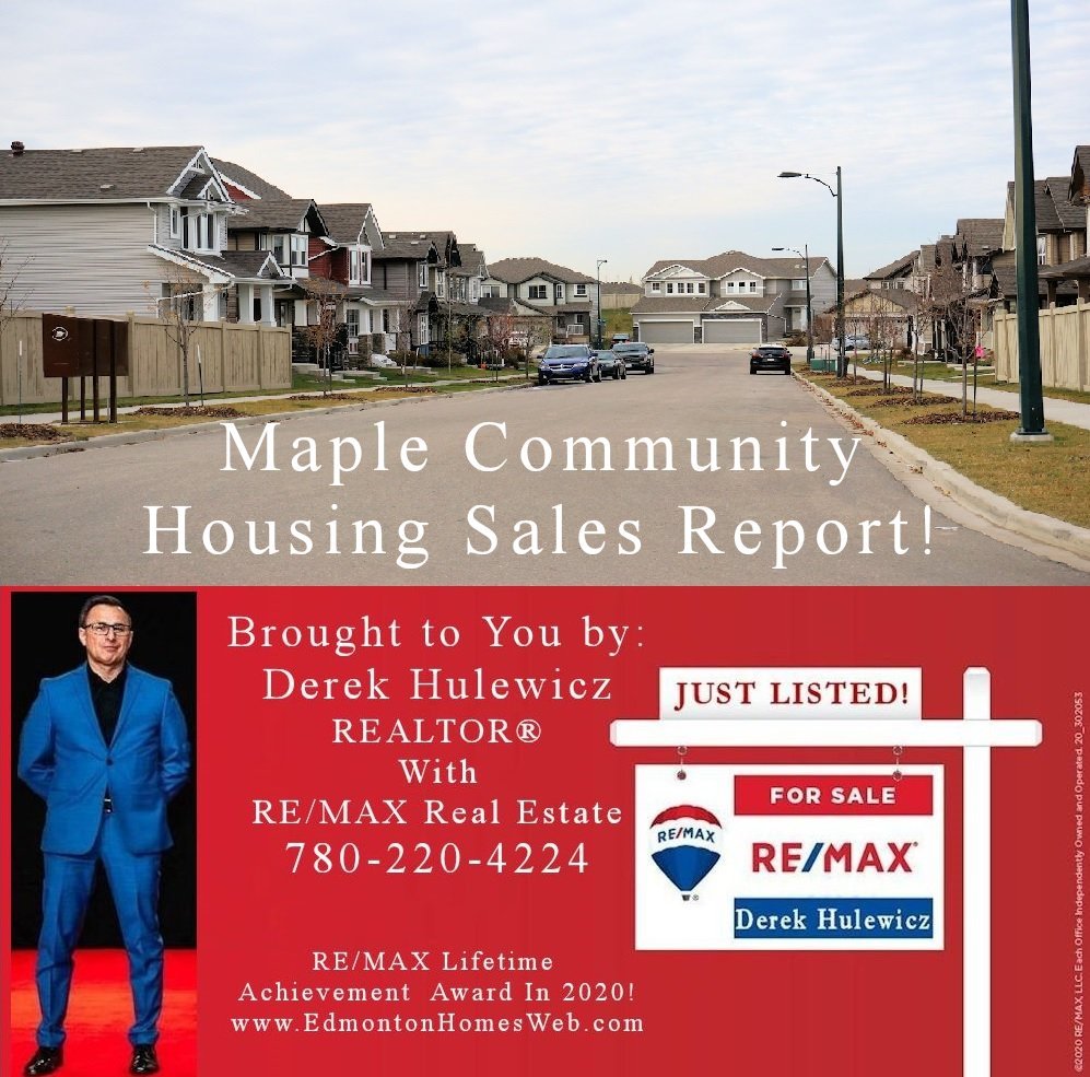 Homes Recently Sold In Maple Community!